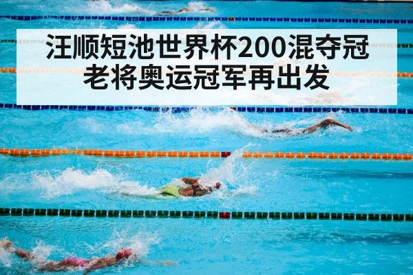 汪顺短池世界杯200混夺冠 老将奥运冠军再出发